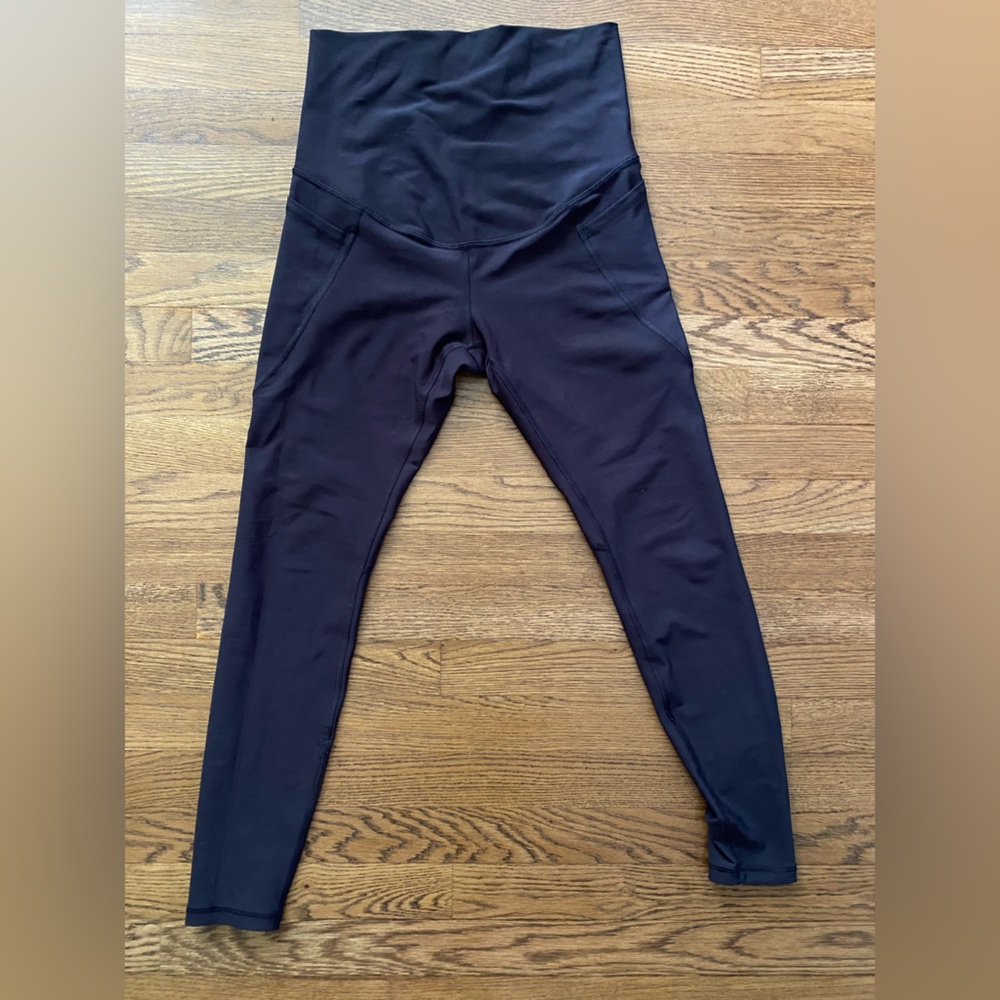 Old Navy Maternity Full Panel Elevate PowerSoft 7/8-Length Leggings - Small